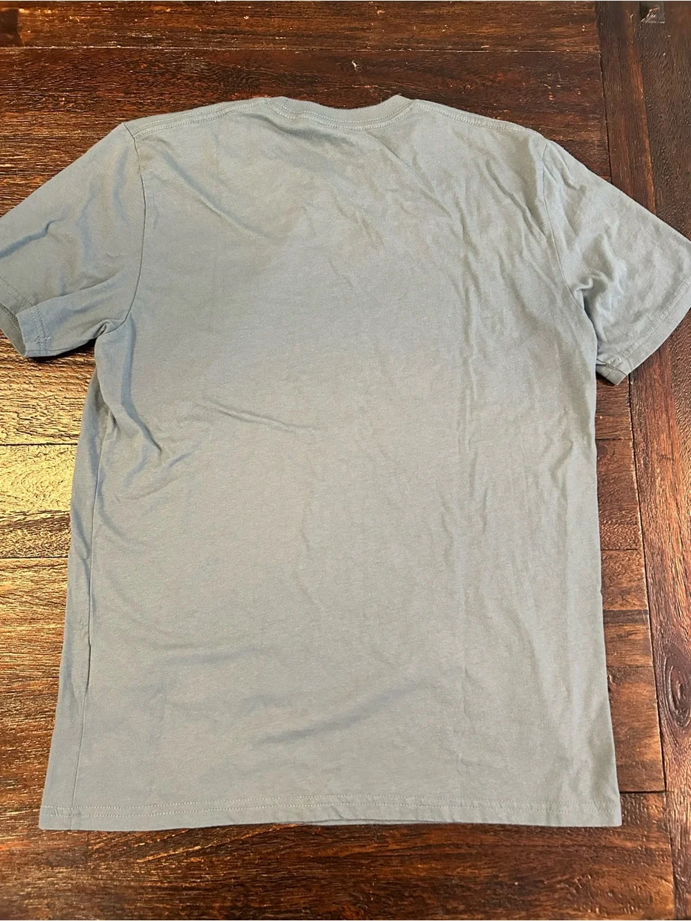 NWT Hollister Classic Fit Basic Crew Neck T-Shirt - Gray Blue - Picture 4 of 4